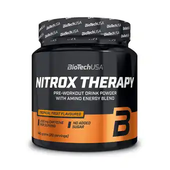 Decathlon Pre-entreno biotechusa nitrox therapy 340 gr melocotón oferta
