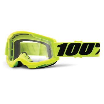 Decathlon Máscara strata 2 - lente transparente - amarillo fluo oferta