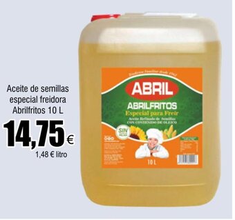FROIZ Aceite de semillas especial freidora Abrilfritos 10 L oferta
