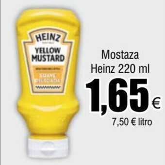 FROIZ Mostaza Heinz 220 ml oferta