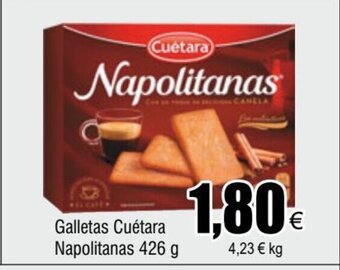 FROIZ Galletas Cuétara Napolitanas 426 g oferta