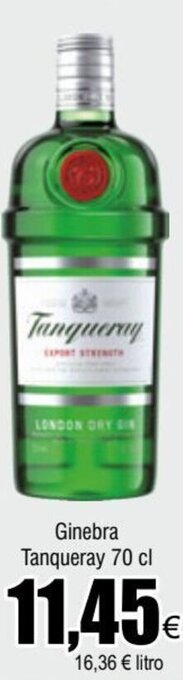 FROIZ Ginebra Tanqueray 70 cl oferta