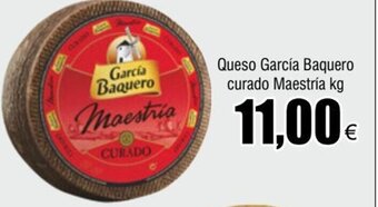 FROIZ Queso García Baquero curado Maestría kg oferta