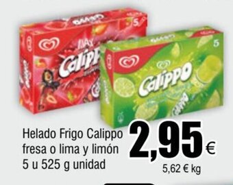 FROIZ Helado Frigo Calippo fresa o lima y limón oferta