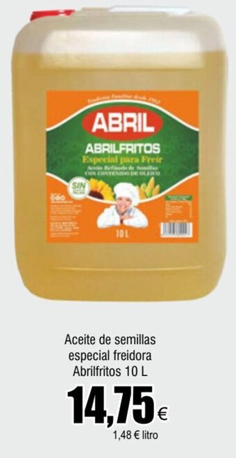 FROIZ Aceite de semillas especial freidora Abrilfritos 10 L oferta