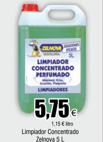 FROIZ Limpiador Concentrado Zelnova 5 L oferta