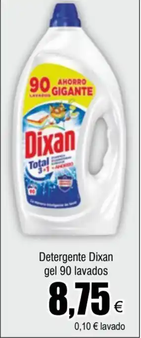 FROIZ Detergente Dixan gel 90 lavados oferta
