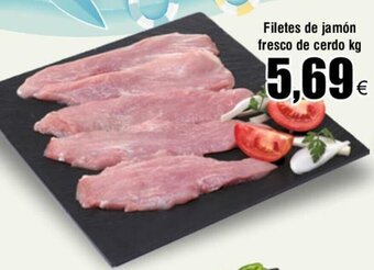 FROIZ Filetes de jamón fresco de cerdo kg oferta