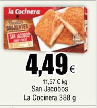 FROIZ San Jacobos La Cocinera 388 g oferta