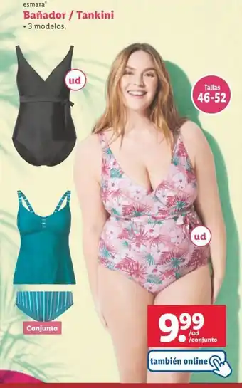 Lidl esmara Bañador / Tankini oferta