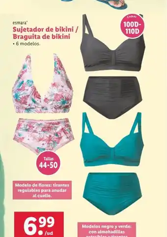 Lidl esmara Sujetador de bikini/ Braguita de bikini oferta