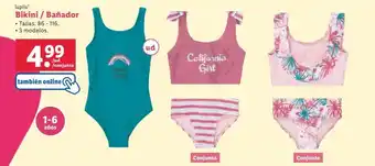 Lidl lupiluⓇ Bikini / Bañador oferta