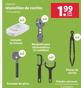 Lidl ERNESTO Utensilios de cocina oferta