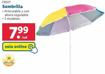 Lidl CRIVIT Sombrilla oferta