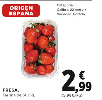 Hipercor FRESA. oferta