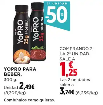 Hipercor YOPRO PARA BEBER. oferta