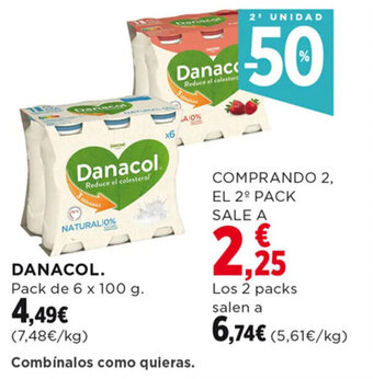 Hipercor DANACOL. oferta