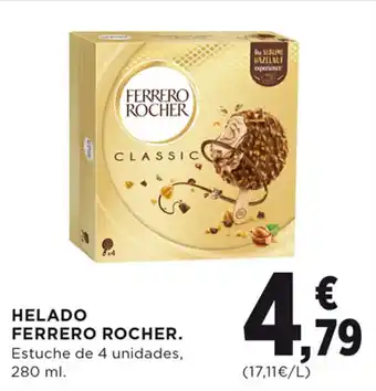 Hipercor HELADO FERRERO ROCHER oferta