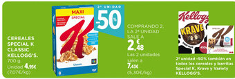 Hipercor CEREALES SPECIAL K CLASSIC KELLOGG'S. oferta