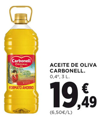Hipercor ACEITE DE OLIVA CARBONELL oferta