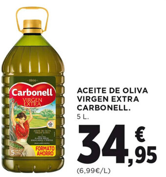 Hipercor ACEITE DE OLIVA VIRGEN EXTRA CARBONELL. oferta