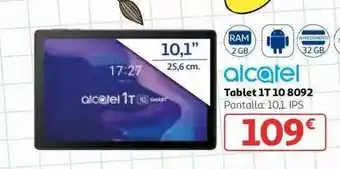Alcampo Alcatel Tablet 1t 10 8092 oferta