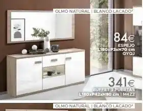 Mondo Convenienza Espejo blanco oferta