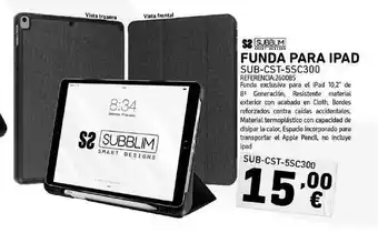 Tiendas Electrón Subblim Funda Para Ipad SUB-CST-5SC300 oferta