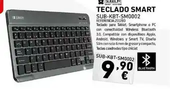 Tiendas Electrón Subblim Teclado Smart SUB-KBT-SM0002 oferta