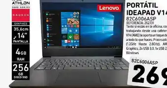 Tiendas Electrón Lenovo Portátil Ideapad V14 82C6006ASP oferta