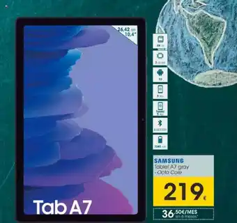 Eroski Samsung Tablet A7 Gray oferta