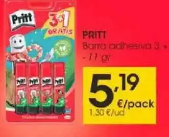 Eroski Pritt Barra Adhesiva 3 oferta