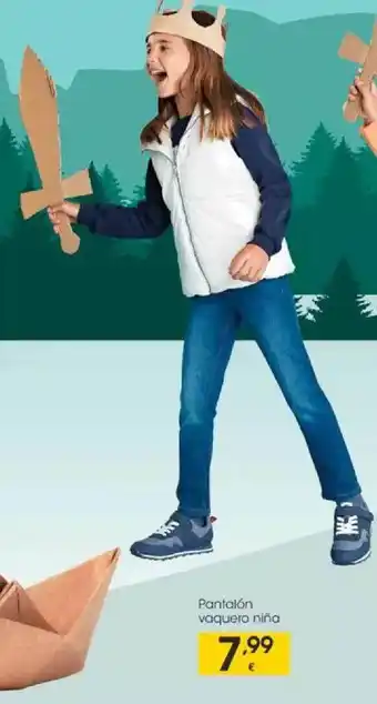 Eroski Pantalón Vaquero Niña oferta