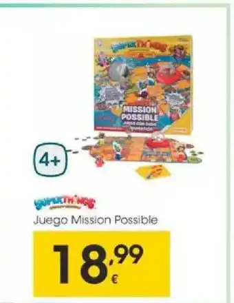 Eroski Superthings Juego Mission Possible oferta