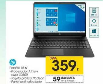 Eroski Hp Portátil 15.6 oferta