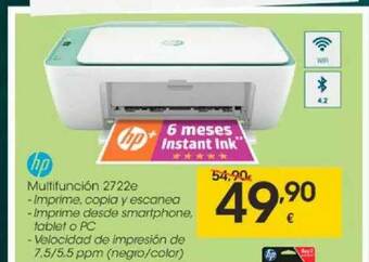 Eroski Hp Multifunción 2722e oferta