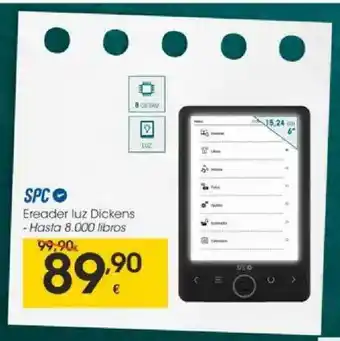 Eroski Spc Ereader Luz Dickens oferta