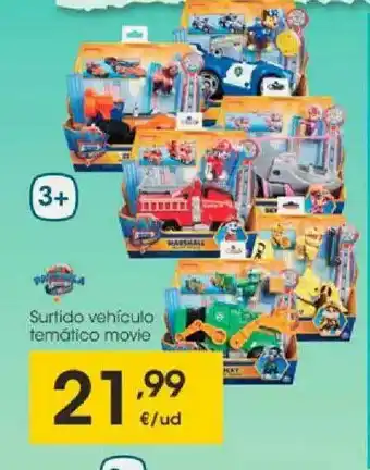 Eroski Surtido Vehículo Temético Movie oferta