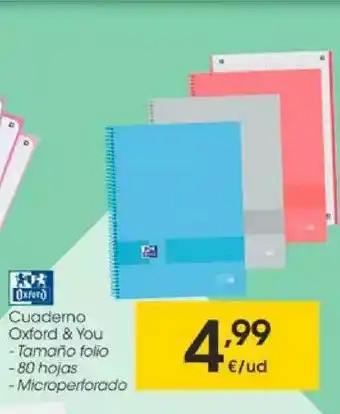 Eroski Cuaderno Oxford & You Oxford oferta