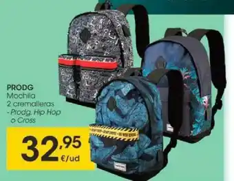 Eroski Prodg Mochila 2 Cremalleras oferta