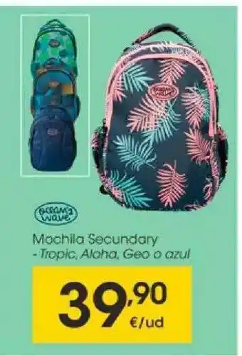 Eroski Mochila Secundary oferta