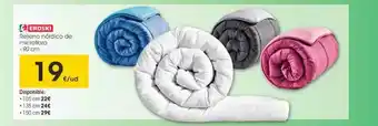 Eroski Relleno Nórdico De Microfibra Eroski oferta