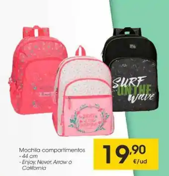 Eroski Mochila Compartimentos oferta