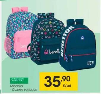 Eroski Mochila oferta