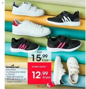 Eroski Romester Zapatillas Mutlideporte Bebé O Infantil oferta