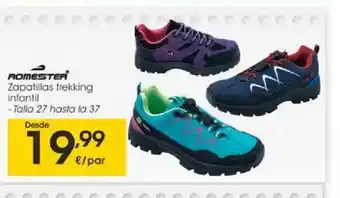 Eroski Romester Zapatillas Trekking Infantil oferta