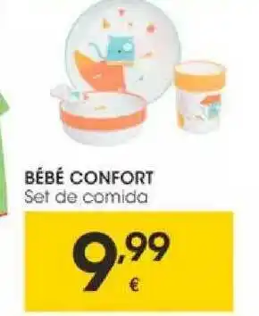 Eroski Bébé Confort Set De Comida oferta