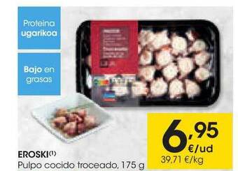 Eroski Eroski Pulpo Cocido Troceado oferta