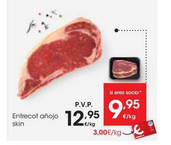 Eroski Entrecot Añojo Skin oferta
