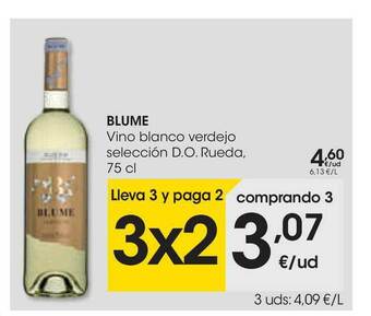 Eroski Blume Vino Blanco Verdejo Selección D.o. Rueda oferta